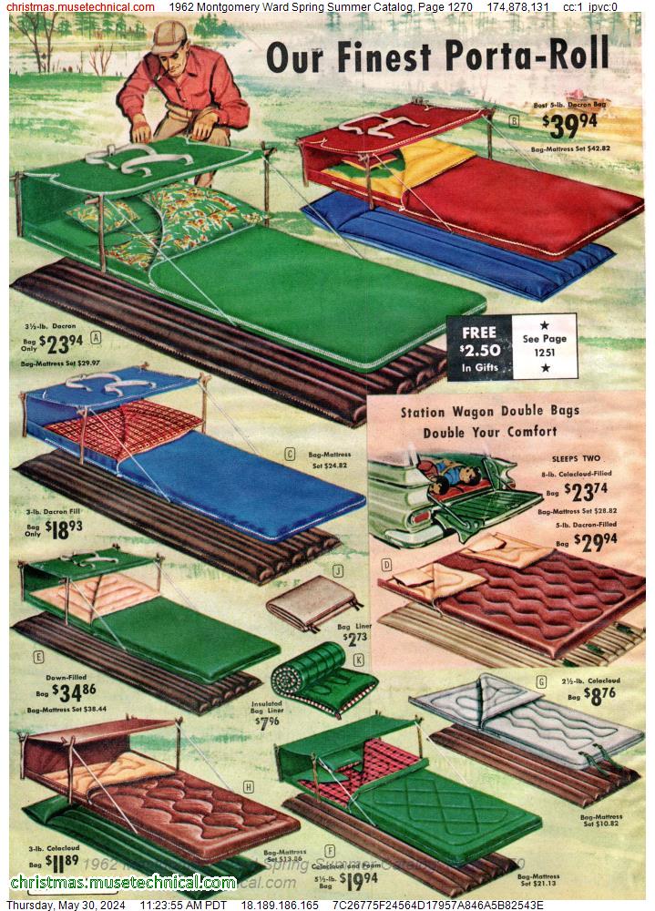 1962 Montgomery Ward Spring Summer Catalog, Page 1270