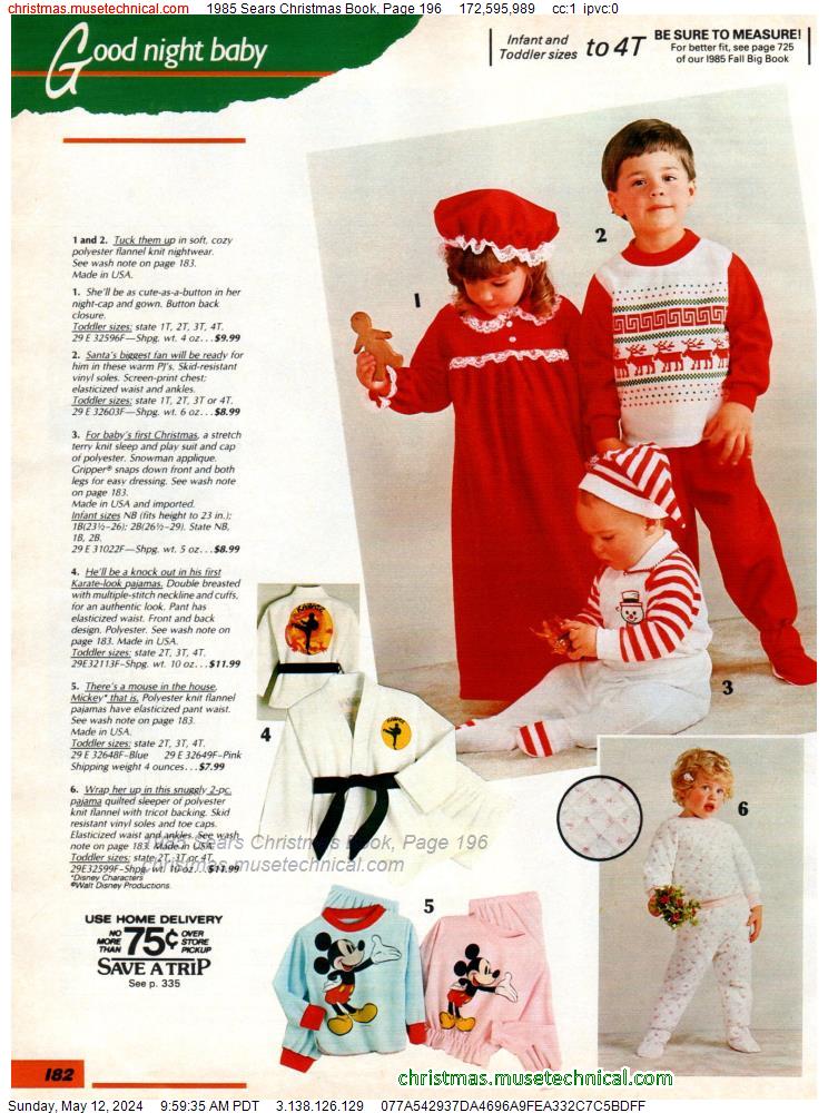 1985 Sears Christmas Book, Page 196