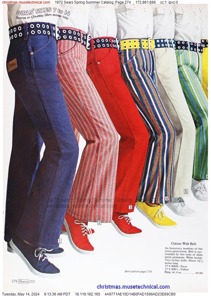 1972 Sears Spring Summer Catalog, Page 274
