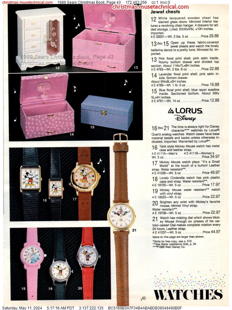 1989 Sears Christmas Book, Page 43