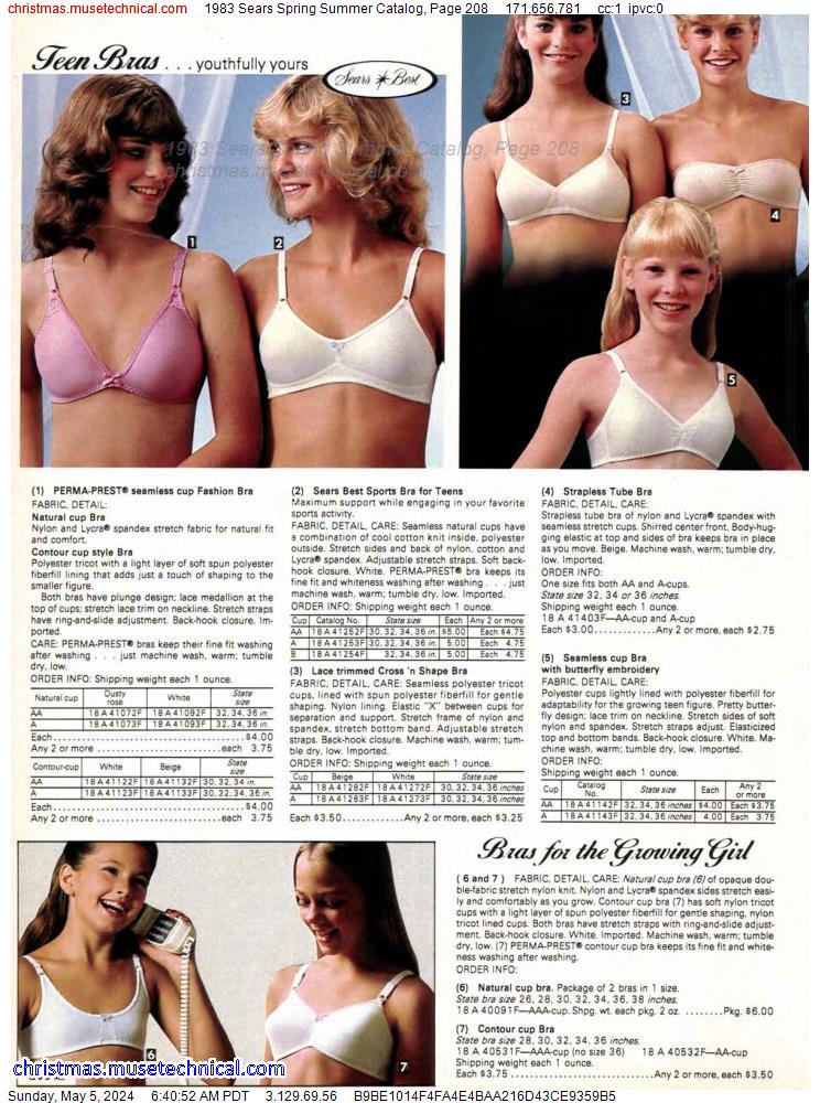 1983 Sears Spring Summer Catalog, Page 208