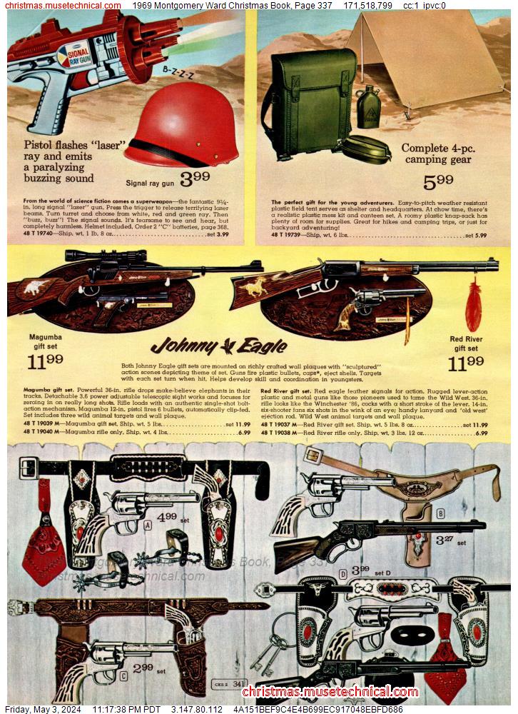 1969 Montgomery Ward Christmas Book, Page 337