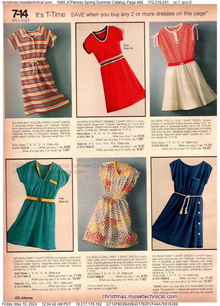 1980 JCPenney Spring Summer Catalog, Page 466