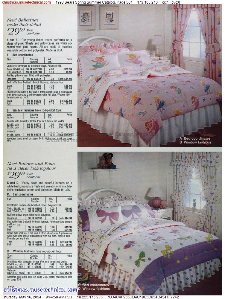 1993 Sears Spring Summer Catalog, Page 501