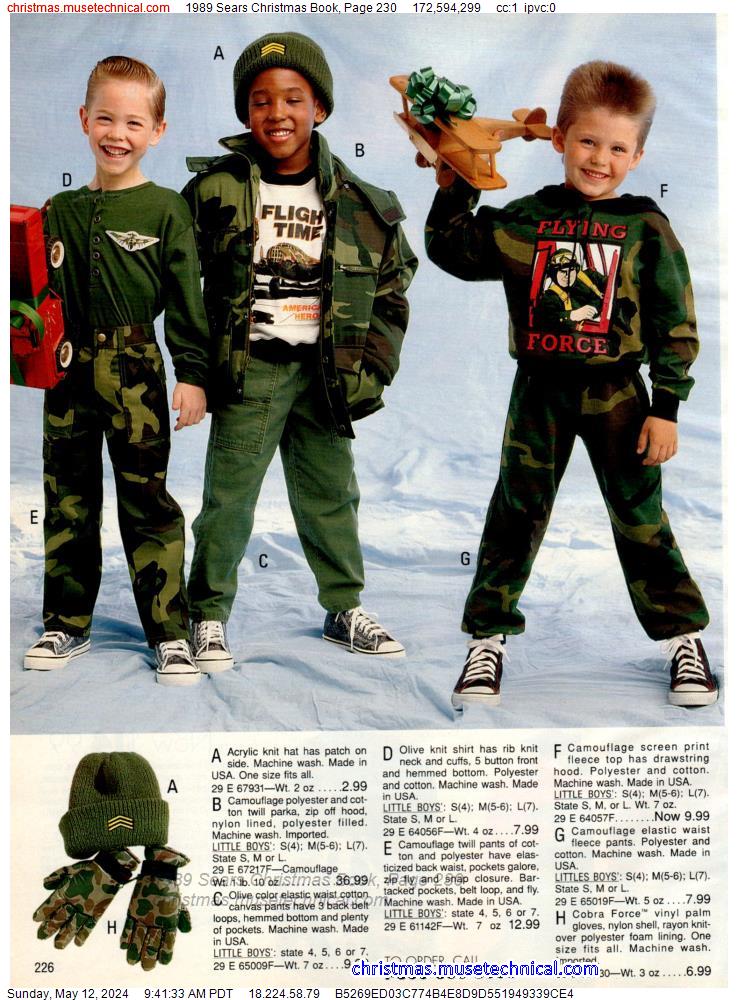 1989 Sears Christmas Book, Page 230