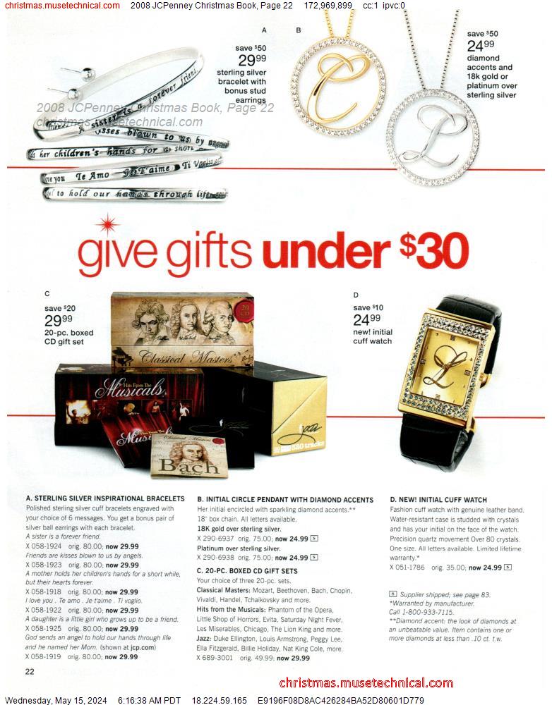 2008 JCPenney Christmas Book, Page 22