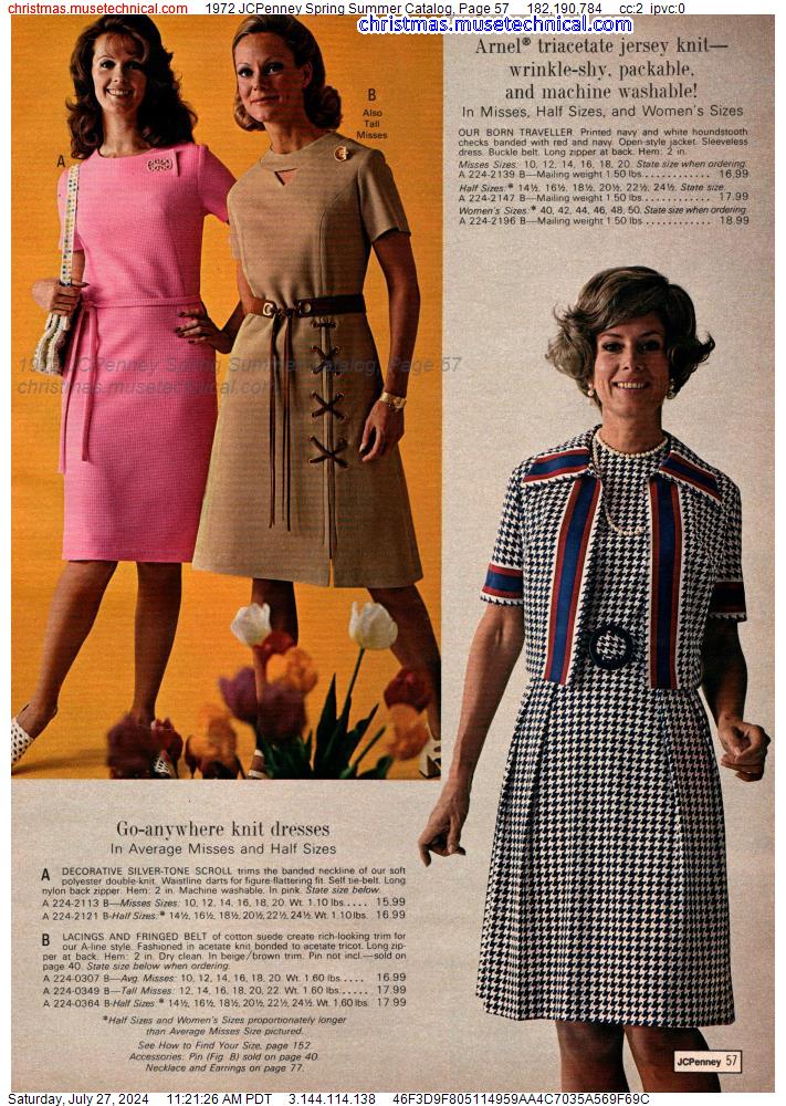 1972 JCPenney Spring Summer Catalog, Page 57