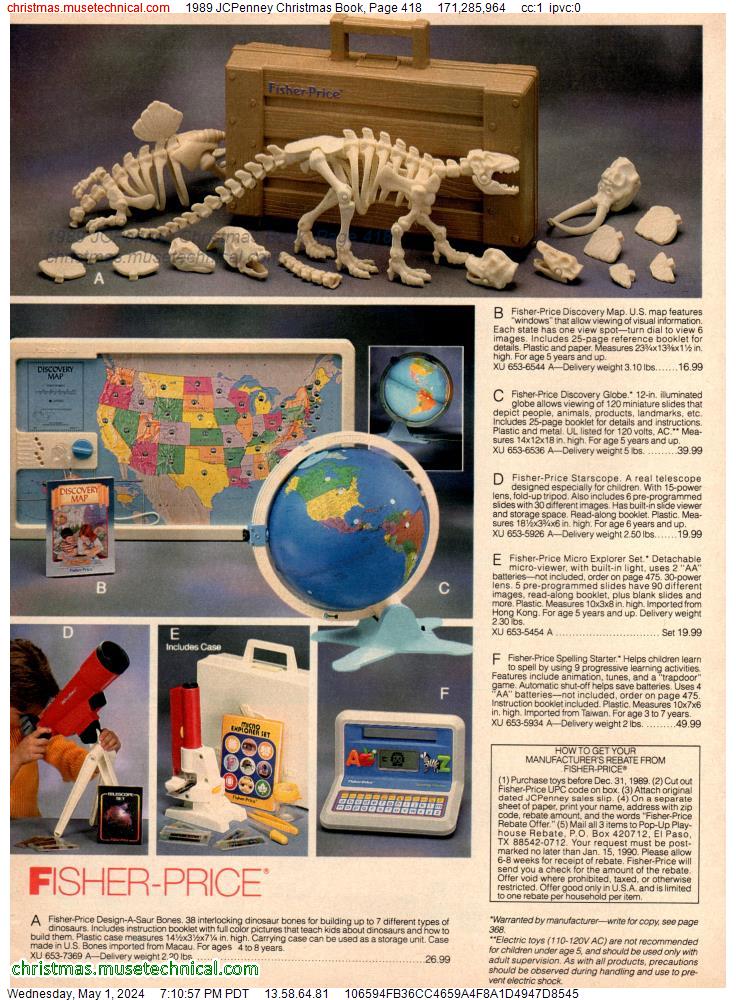 1989 JCPenney Christmas Book, Page 418