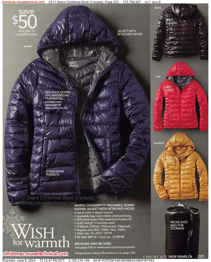 2011 Sears Christmas Book (Canada), Page 223