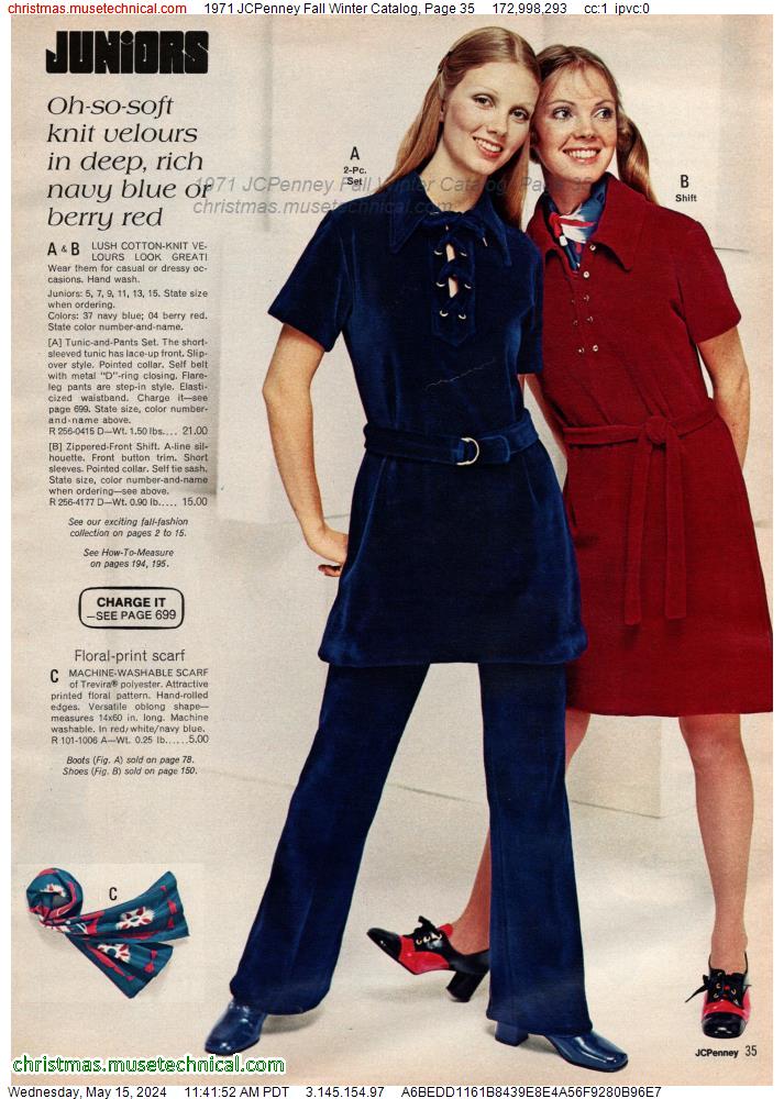 1971 JCPenney Fall Winter Catalog, Page 35