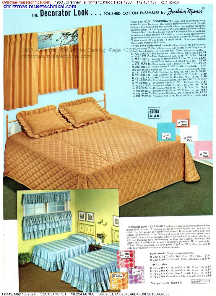 1963 JCPenney Fall Winter Catalog, Page 1253