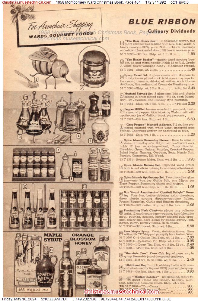 1958 Montgomery Ward Christmas Book, Page 464