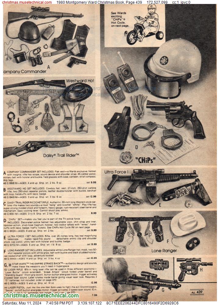 1980 Montgomery Ward Christmas Book, Page 439