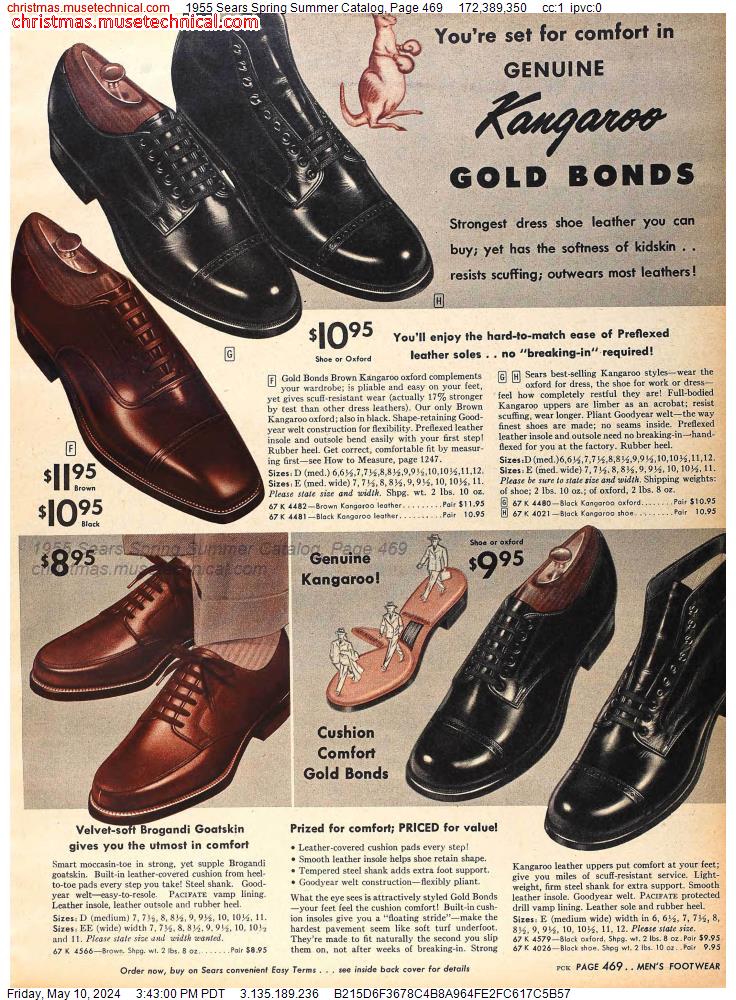 1955 Sears Spring Summer Catalog, Page 469