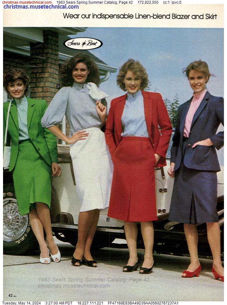 1983 Sears Spring Summer Catalog, Page 42