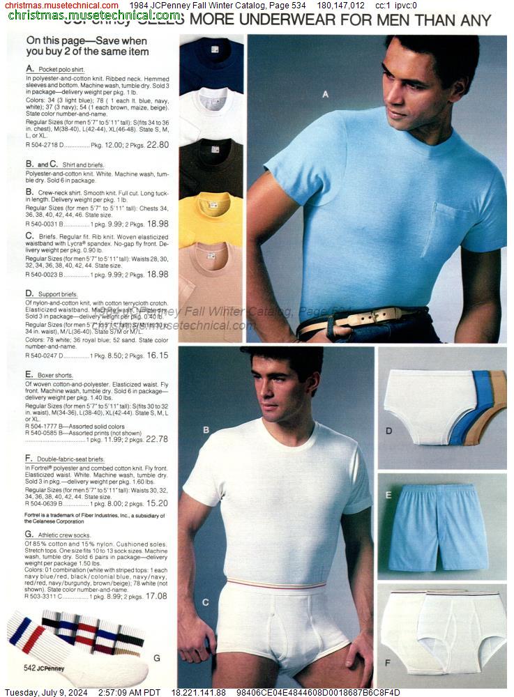 1984 JCPenney Fall Winter Catalog, Page 534