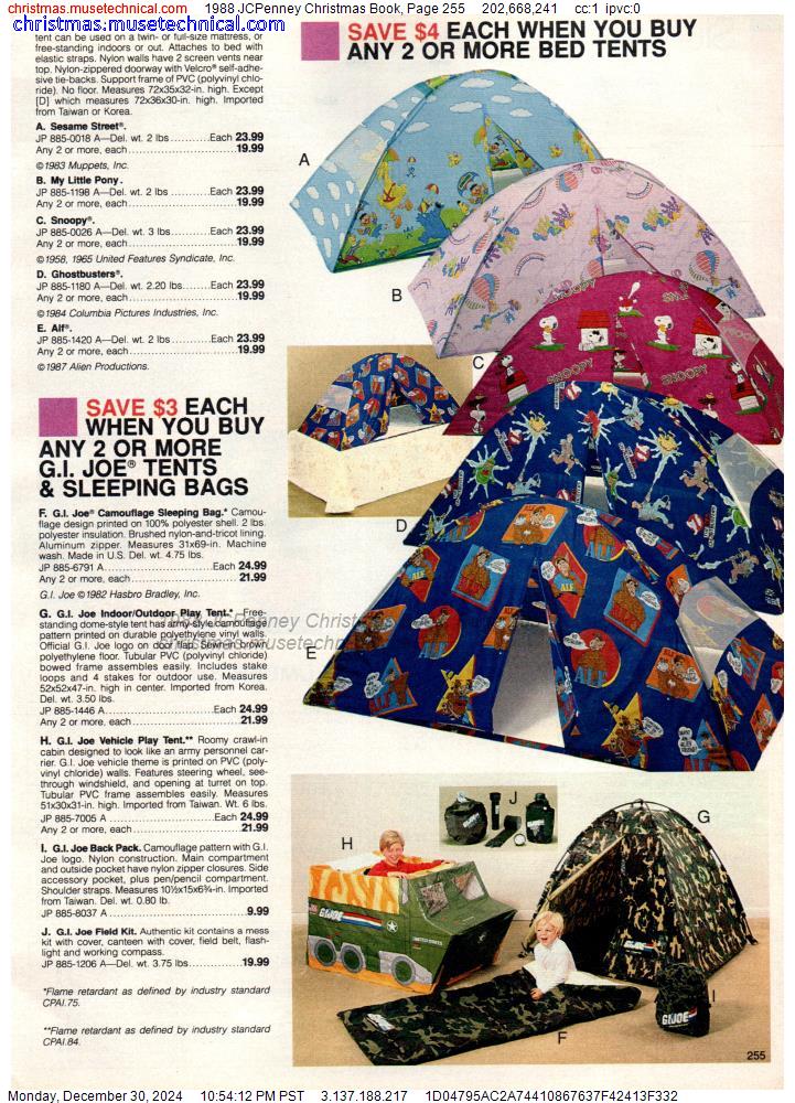 1988 JCPenney Christmas Book, Page 255