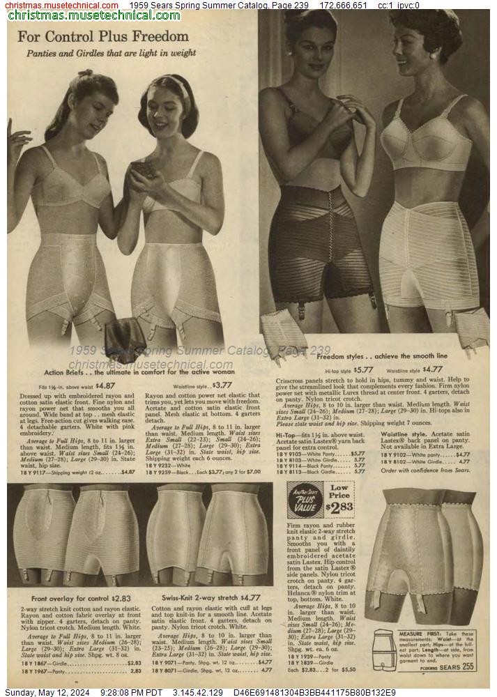 1959 Sears Spring Summer Catalog, Page 239
