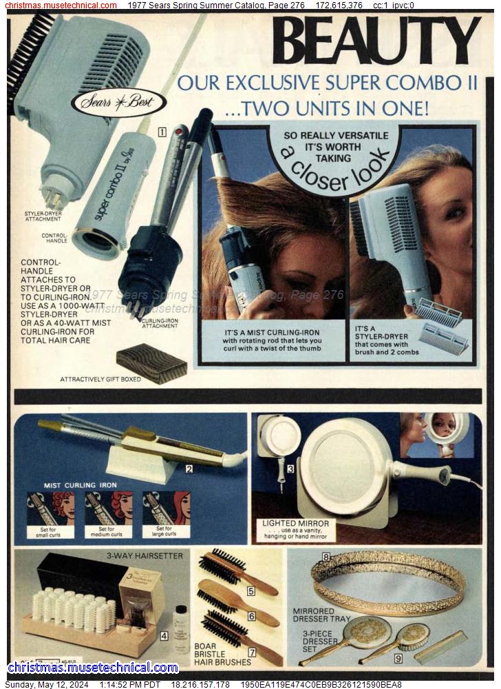 1977 Sears Spring Summer Catalog, Page 276