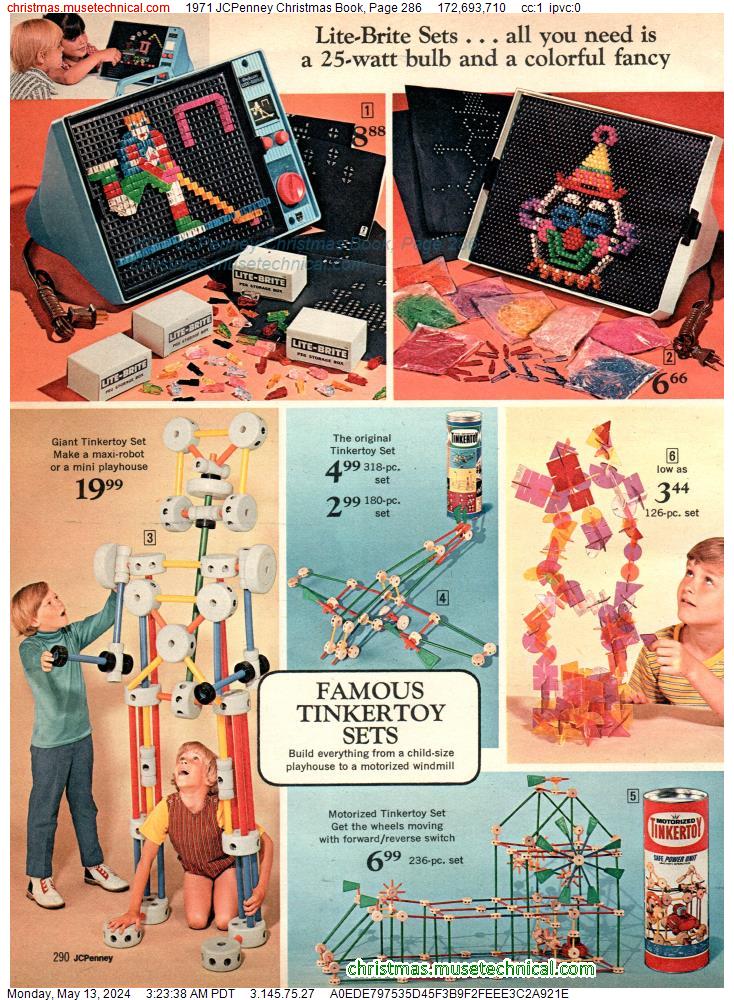 1971 JCPenney Christmas Book, Page 286