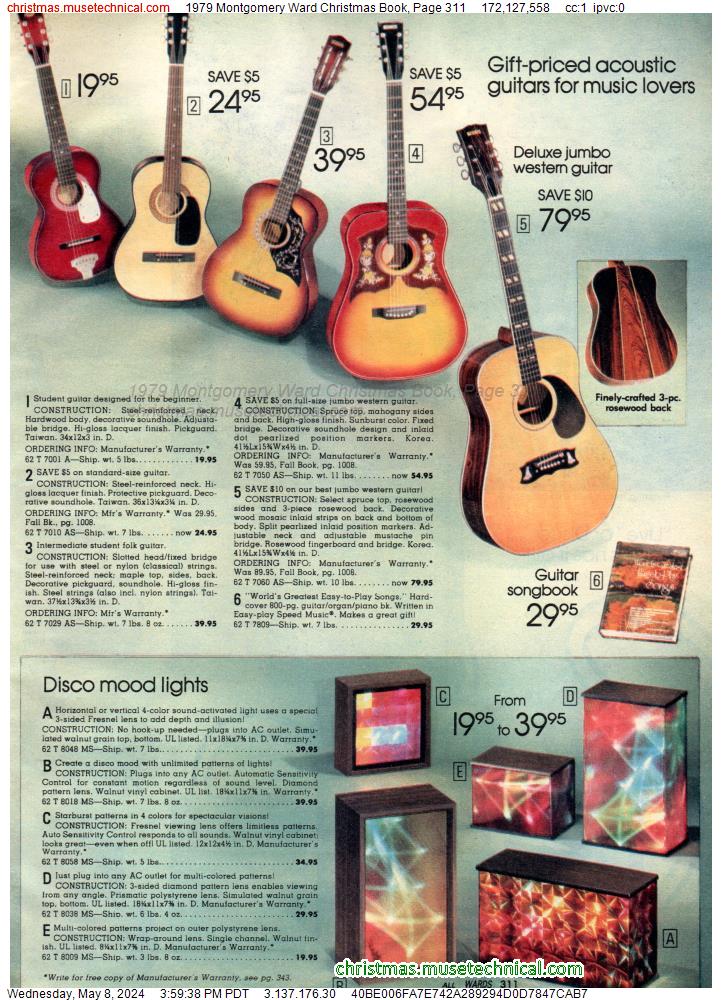 1979 Montgomery Ward Christmas Book, Page 311