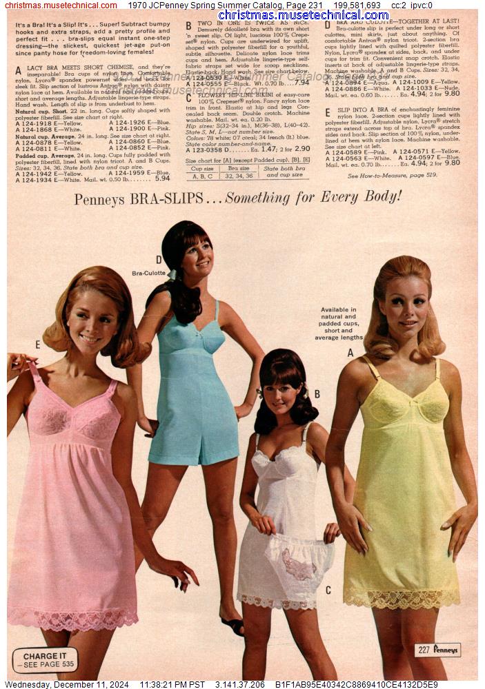 1970 JCPenney Spring Summer Catalog, Page 231