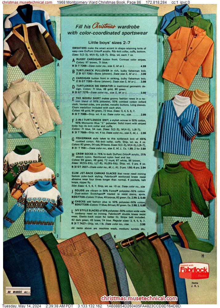 1968 Montgomery Ward Christmas Book, Page 86