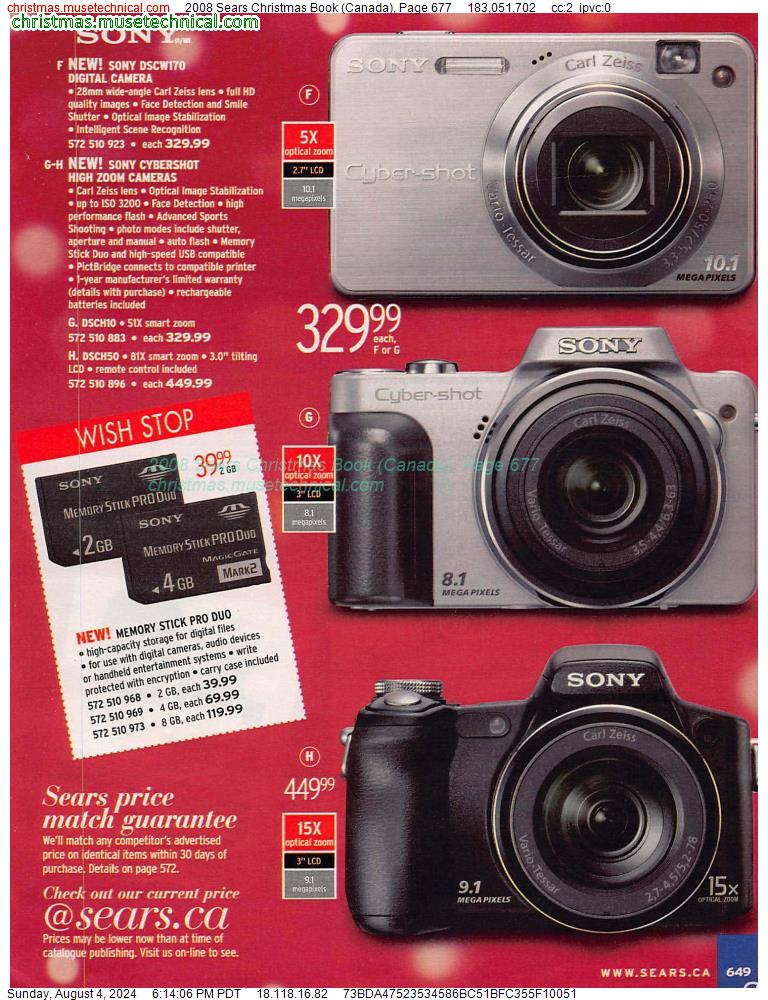 2008 Sears Christmas Book (Canada), Page 677
