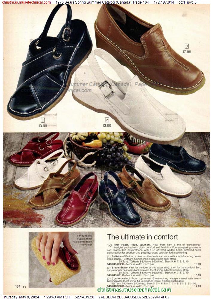 1975 Sears Spring Summer Catalog (Canada), Page 164