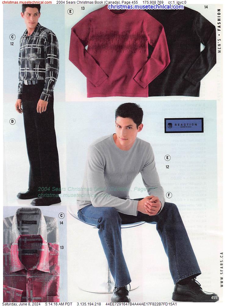 2004 Sears Christmas Book (Canada), Page 455