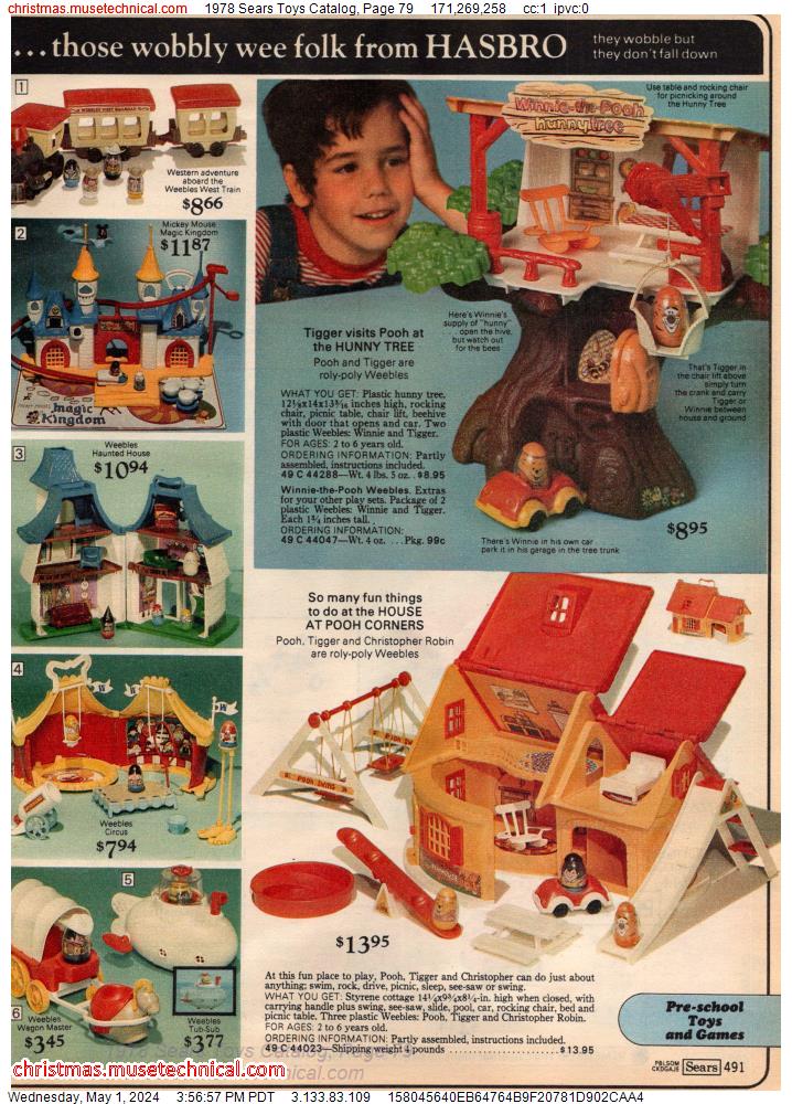 1978 Sears Toys Catalog, Page 79