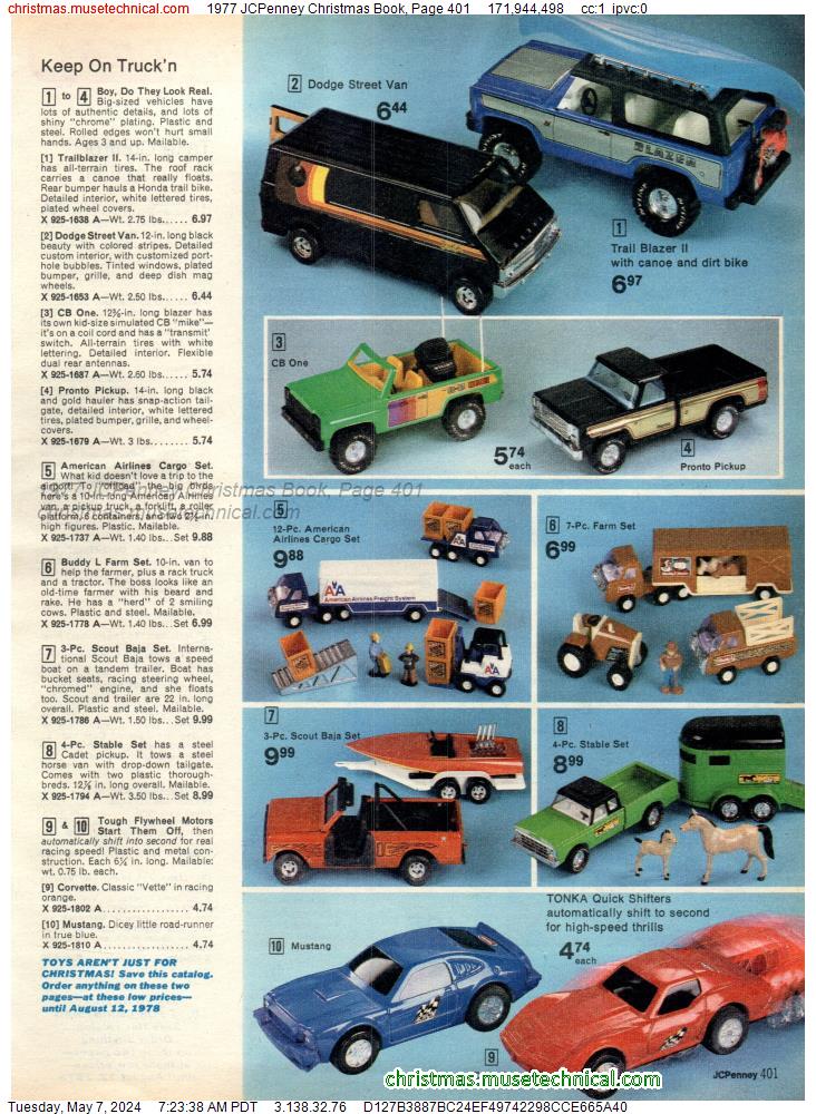 1977 JCPenney Christmas Book, Page 401