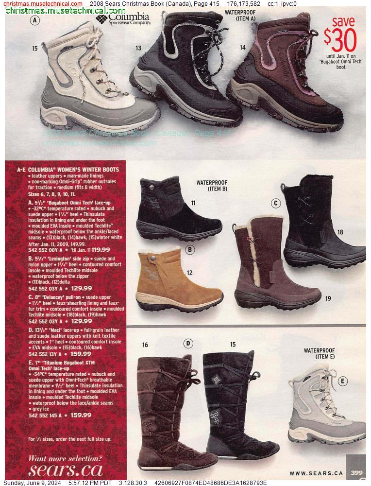 2008 Sears Christmas Book (Canada), Page 415