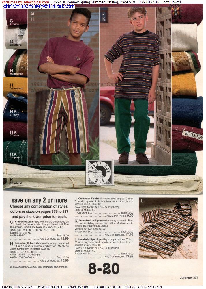 1994 JCPenney Spring Summer Catalog, Page 579