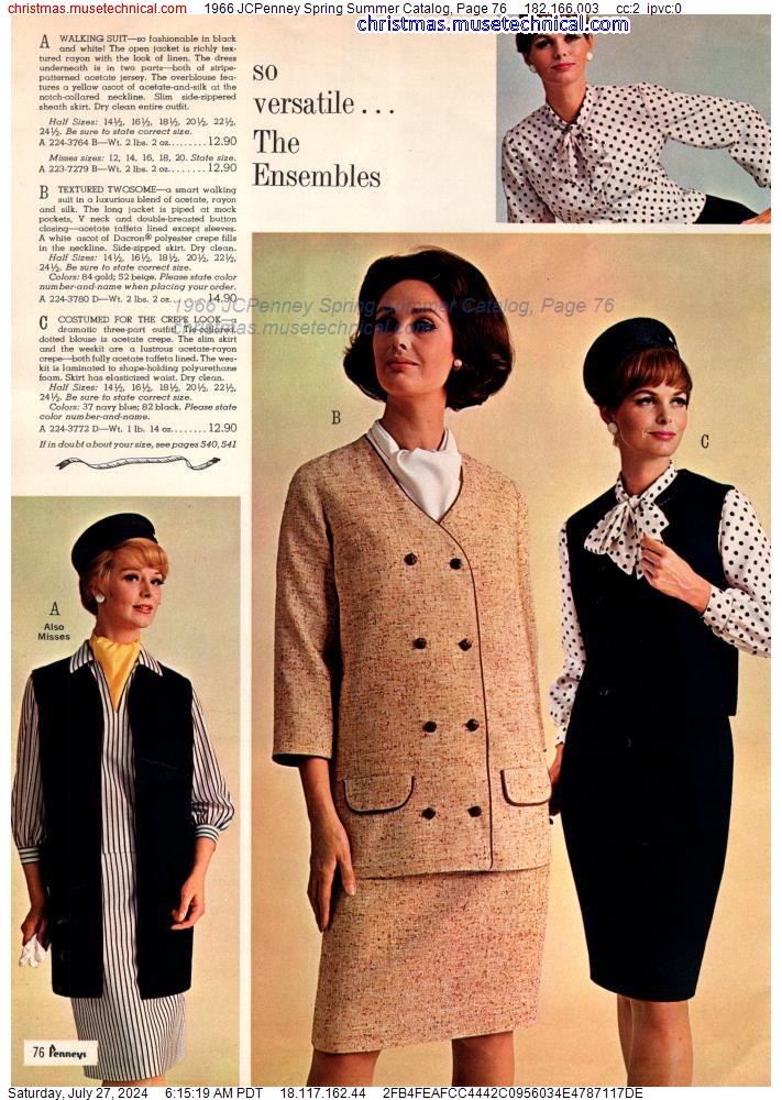1966 JCPenney Spring Summer Catalog, Page 76