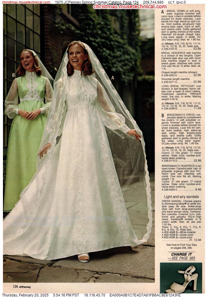 1975 JCPenney Spring Summer Catalog, Page 134