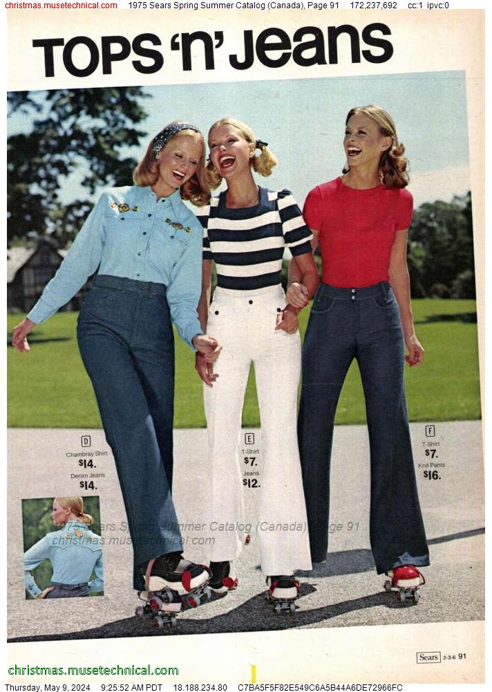 1975 Sears Spring Summer Catalog (Canada), Page 91