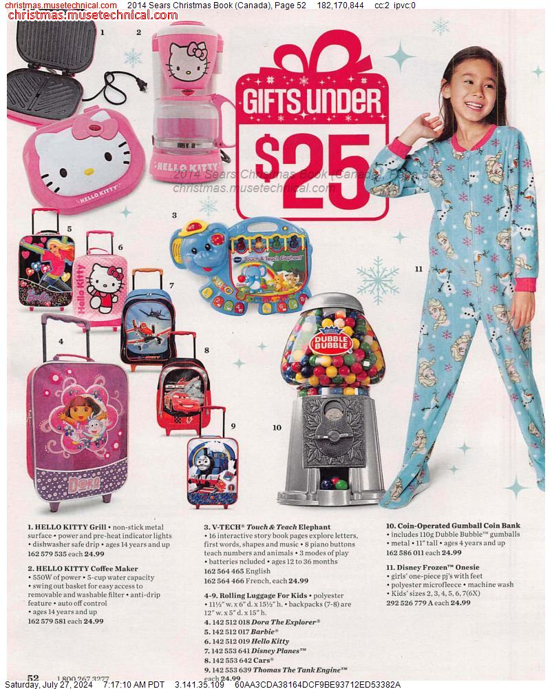 2014 Sears Christmas Book (Canada), Page 52
