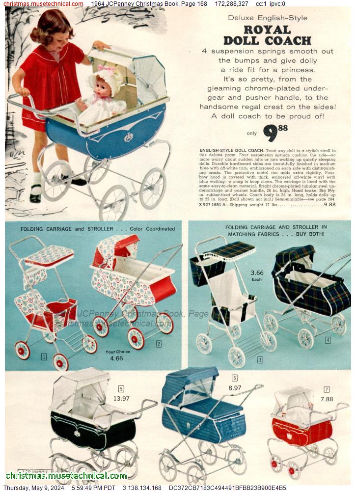 1964 JCPenney Christmas Book, Page 168