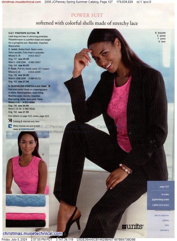 2005 JCPenney Spring Summer Catalog, Page 127