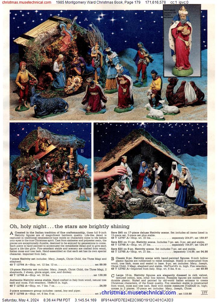 1985 Montgomery Ward Christmas Book, Page 179