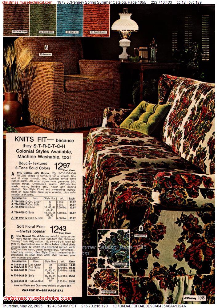 1973 JCPenney Spring Summer Catalog, Page 1055