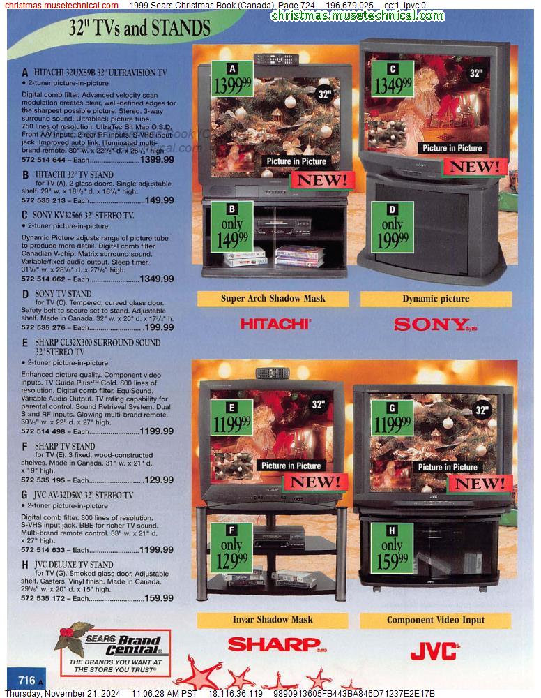 1999 Sears Christmas Book (Canada), Page 724