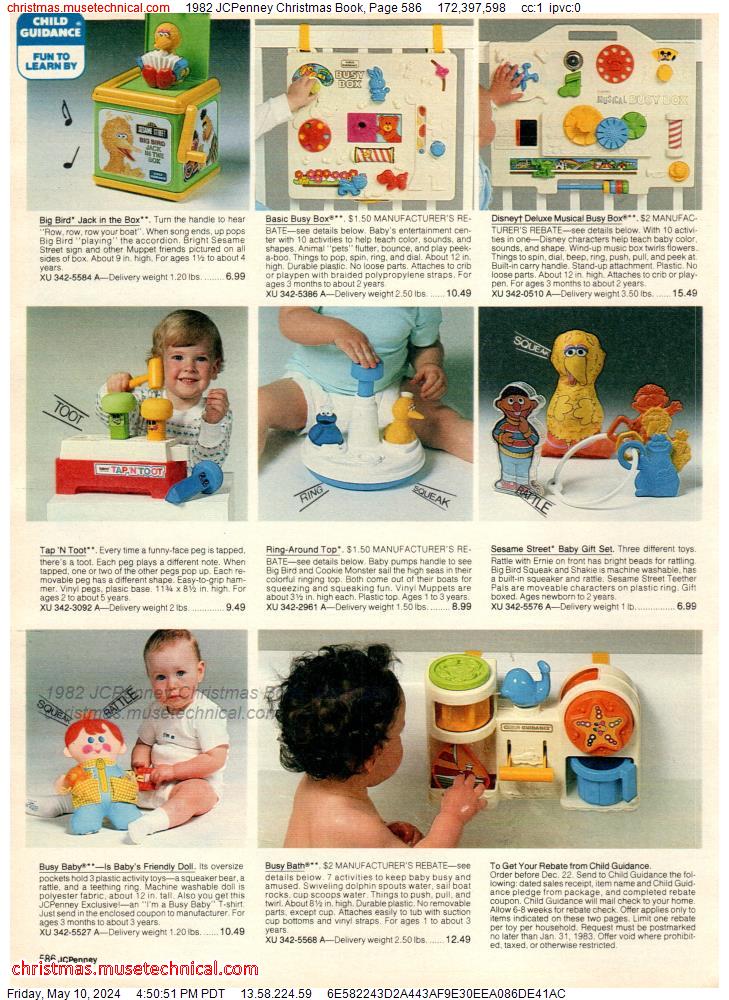 1982 JCPenney Christmas Book, Page 586