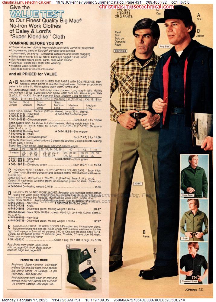 1978 JCPenney Spring Summer Catalog, Page 431