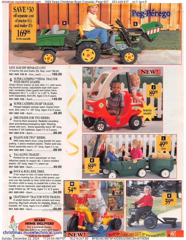 1999 Sears Christmas Book (Canada), Page 907