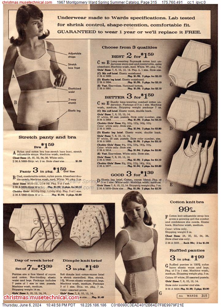 1967 Montgomery Ward Spring Summer Catalog, Page 315