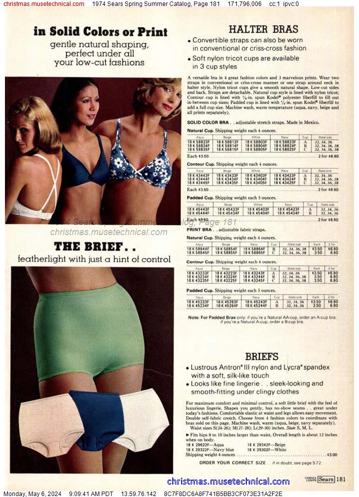 1974 Sears Spring Summer Catalog, Page 181