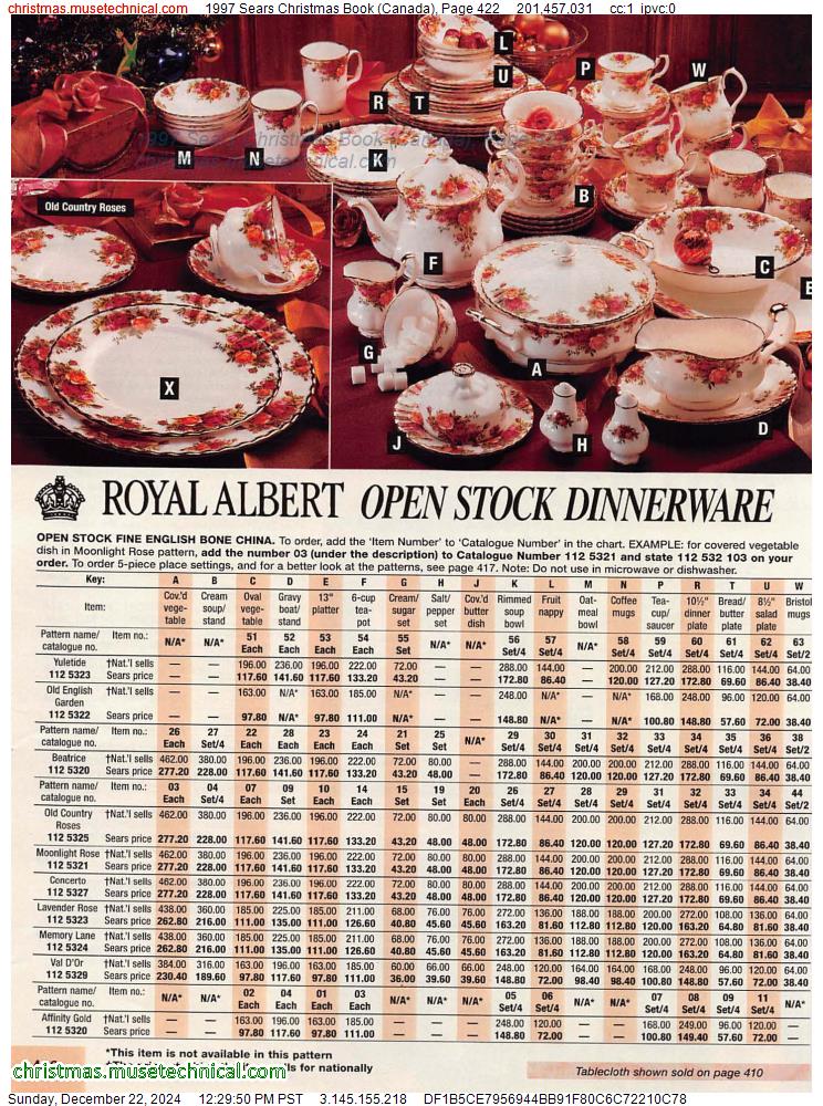 1997 Sears Christmas Book (Canada), Page 422