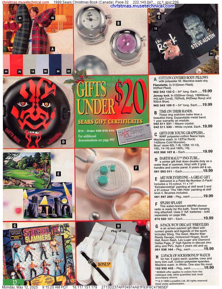 1999 Sears Christmas Book (Canada), Page 32